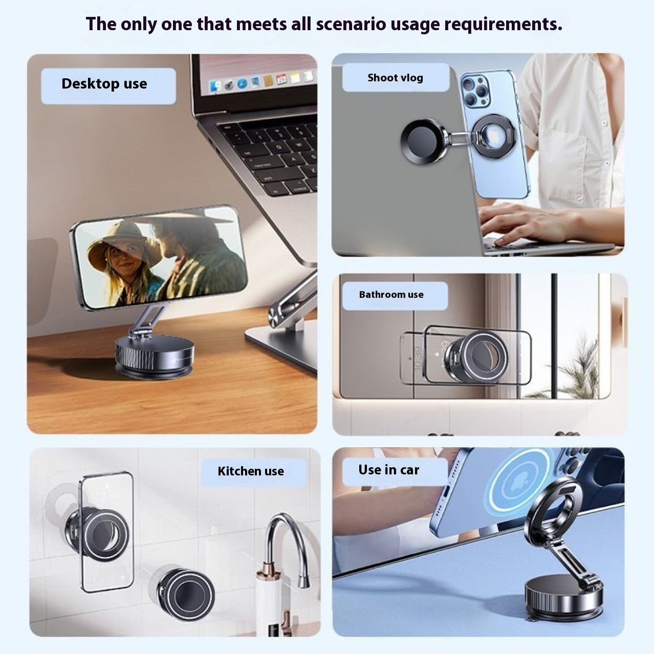 "Clean dashboard phone mount hands-free GPS navigation holder - NanoVibe Tech"